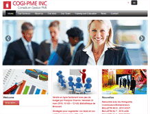 Tablet Screenshot of cogi-pme.com